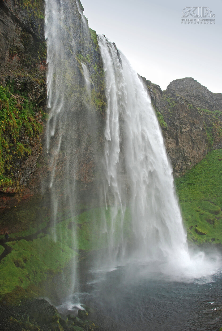 Seljalandfoss The Seljalandsfoss is one of the best known waterfalls in Iceland. These falls are 65m high and you can walk behind them. Stefan Cruysberghs